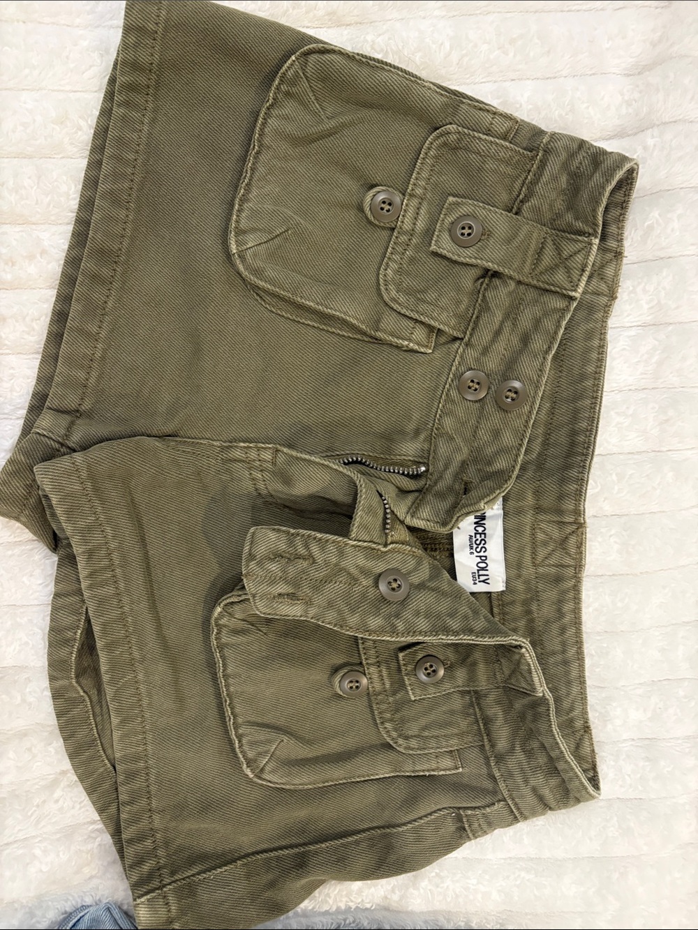 Mossimo Supply Co. Olive Green Cargo Shorts for Kids
